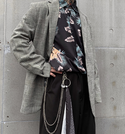 Traje Suelto de Manga Larga para Hombre - Estilo Moderno - Image 2