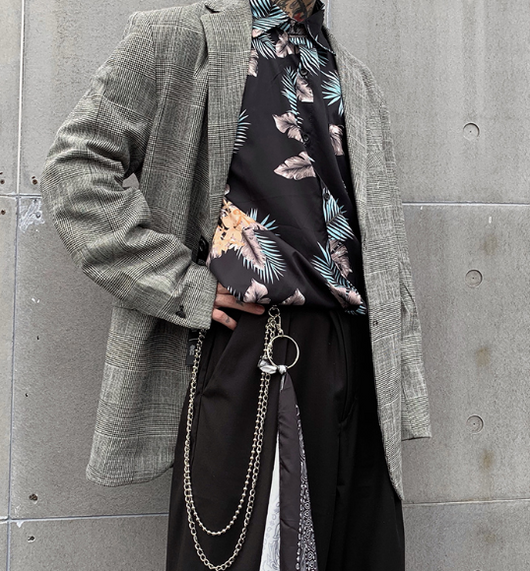 Traje Suelto de Manga Larga para Hombre - Estilo Moderno - Image 2