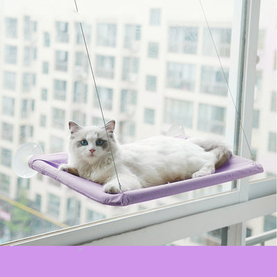 Hamaca Colgante para Gatos con Ventosa - Reposa Felino