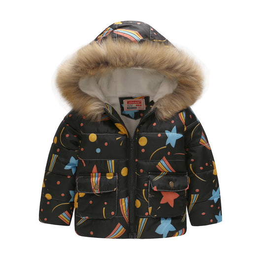 Chaqueta Térmica Infantil con Capucha - Algodón Grueso Acolchado Unisex - Image 19
