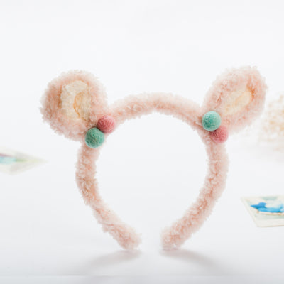 Diadema con orejas de peluche - Image 4