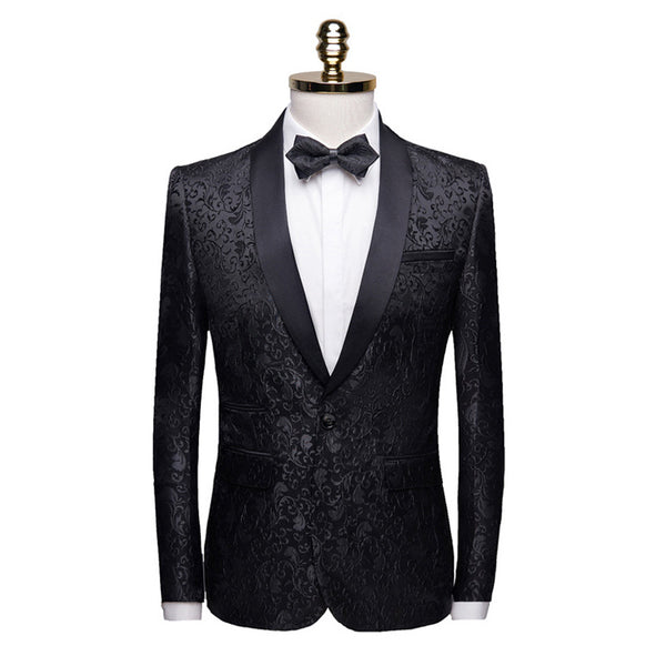 Blazer Floral Slim Fit para Hombre - Diseño Moderno y Elegante - Image 4