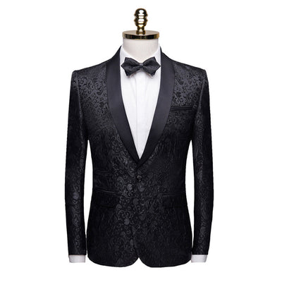Blazer Floral Slim Fit para Hombre - Diseño Moderno y Elegante - Image 4