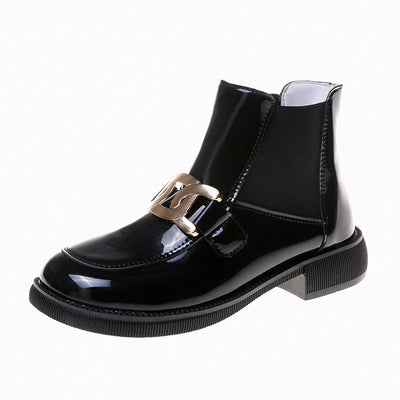 Botines de Tacón Metálico Grueso - Estilo Fashion - Image 12