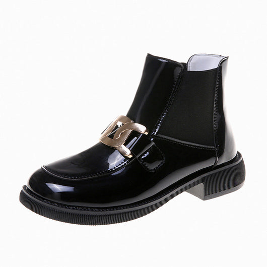 Botines de Tacón Metálico Grueso - Estilo Fashion - Image 12
