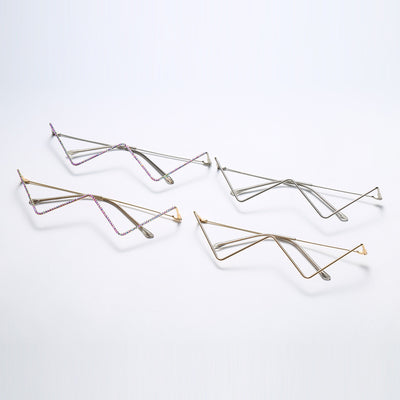 Gafas de Diamante sin Montura - Image 3