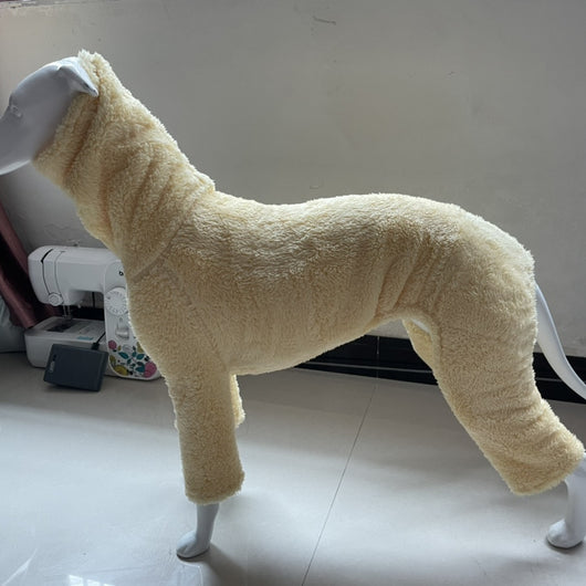 Abrigo Reversible de Cuello Alto para Perros - Colores Sólidos - Image 2