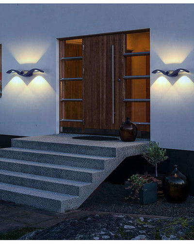 Lámpara LED de Pared Exterior Minimalista de Diseño Contemporáneo - Image 9