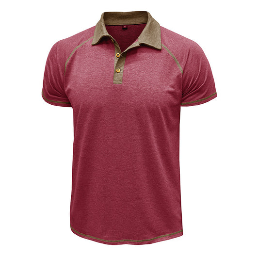 Polo Clásico de Manga Corta para Hombre - Camiseta Bottoming - Image 14