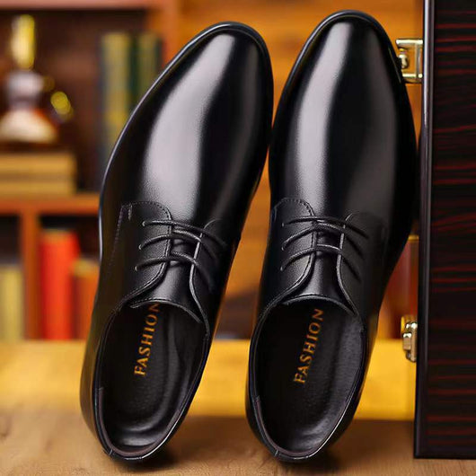 Zapatos de Cuero Formal para Hombre - Estilo Ejecutivo Versátil - Image 9