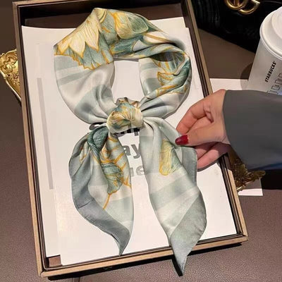 Pañuelo Cuadrado Fino de Lujo para Mujer - Image 14