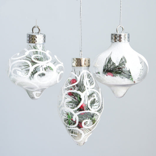 Bola de Navidad Decorativa 8cm - Plástico PET Pintado Premium - Image 27
