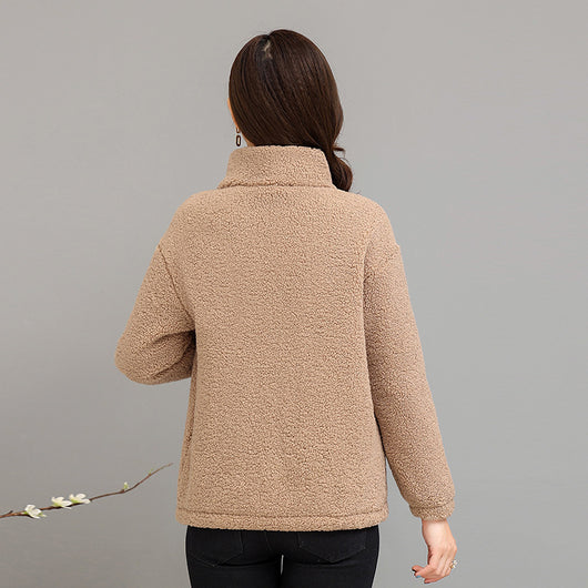 Abrigo Térmico para Mujer Adulta - Chaqueta Acolchada de Algodón con Forro Polar - Image 4