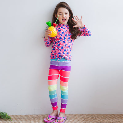 Traje de Baño Infantil de Manga Larga con Protección Solar - Image 4