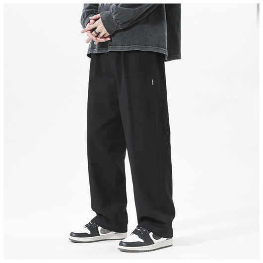 Pantalones Rectos Anchos Holgados para Hombre - Estilo Urbano - Image 3