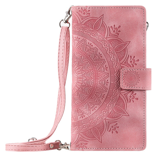 Funda Cartera Teléfono Cuero Grabado - Organizador de Tarjetas con Cierre - Image 9
