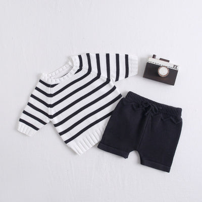 Conjunto de Dos Piezas de Suéter Tejido para Bebé - Image 13