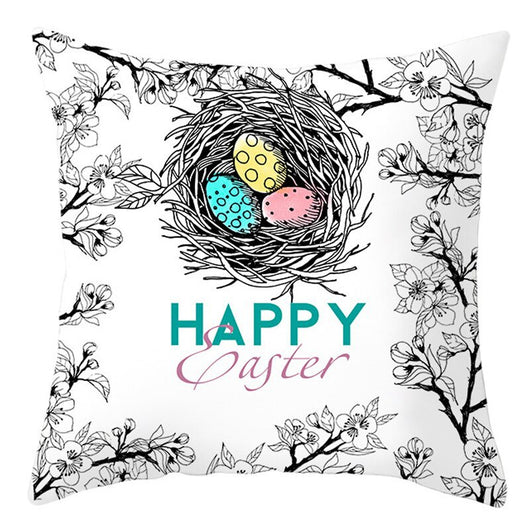 Funda de Almohada Pascua Felpa Corta - Image 29