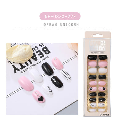 Uñas Postizas con Brillo Waterproof - Kit DIY en Caja - Image 49