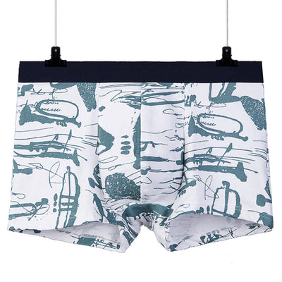 Bóxers Estampados de Algodón para Hombre con Cintura Media - Image 12