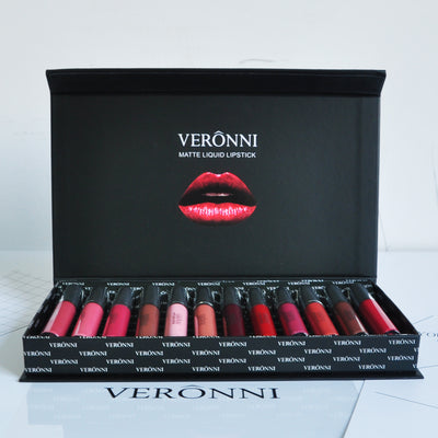 Estuche de 12 Labiales Surtidos - Set de Regalo Premium - Image 6