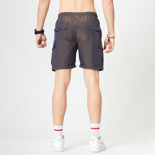 Pantalones Deportivos Sueltos de Cinco Puntos - Comodidad Fresca para Actividades al Aire Libre - Image 4