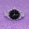 Anillo de Compromiso con Circonita Incrustada - Diseño Internacional
