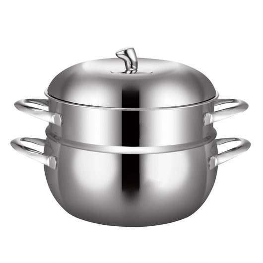 Olla para Sopa de Acero Inoxidable Doble Capa