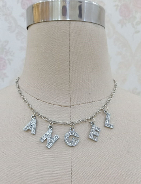 Collar Colgante con Inicial y Diamantes - Image 37