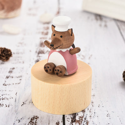 Caja de Música Miniatura de Madera con Diseño Infantil - Image 10
