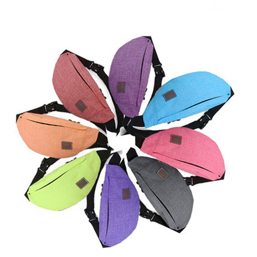 Riñonera Deportiva Impermeable Unisex - Bolsa de Pecho y Cintura para Outdoor