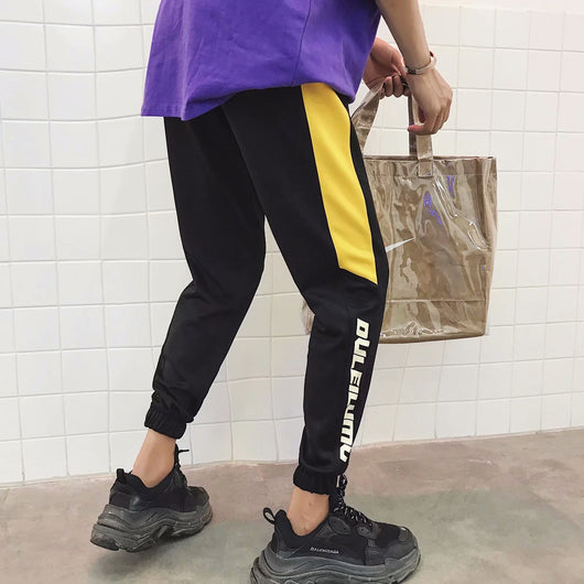 Pantalones Deportivos Harajuku Oversize - Estilo Urbano Casual para Parejas