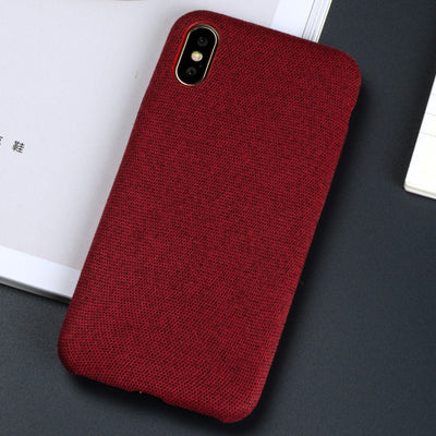 Funda para iPhone de Franela Sólida - Protección Otoño e Invierno - Image 17
