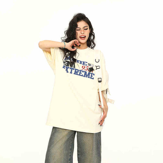 Playera Retro para Parejas de Algodón 100% - Image 2