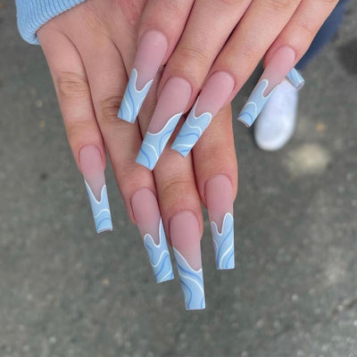 Parches de Manicura Francesa Ballet en Polvo Nude - Image 6