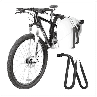Soporte de Pared para Tabla de Surf y Bicicleta Negro - Image 2