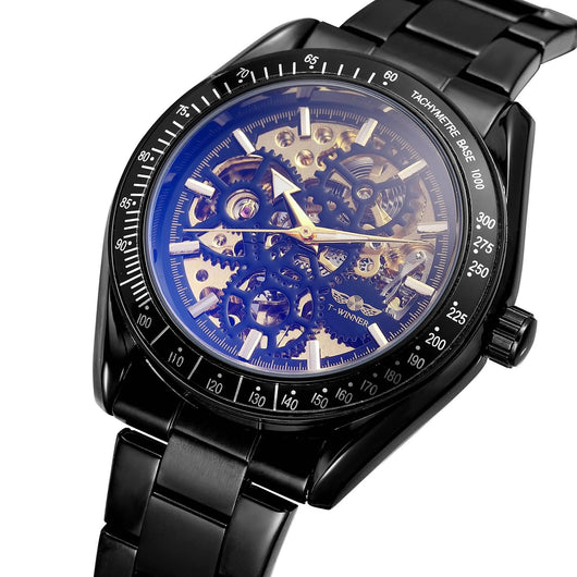 Reloj Mecánico Hueco Resistente al Agua para Hombre - Image 11