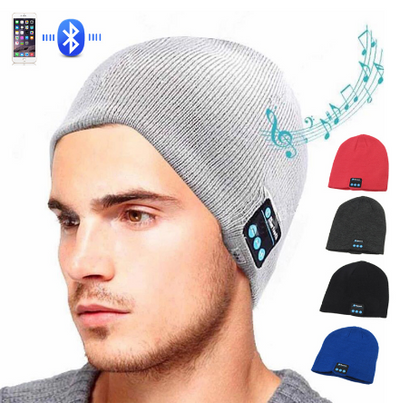 Gorro Tejido Bluetooth con Control de Llamadas y Música