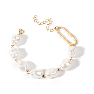 Pulsera de Perlas Barrocas Irregulares - Image 5