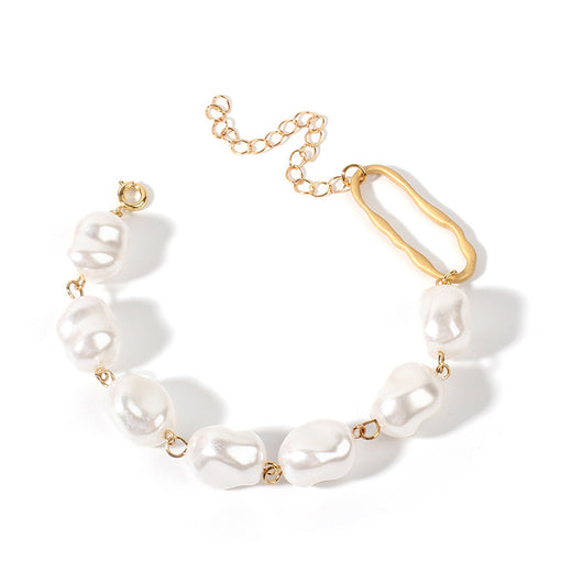 Pulsera de Perlas Barrocas Irregulares - Image 5