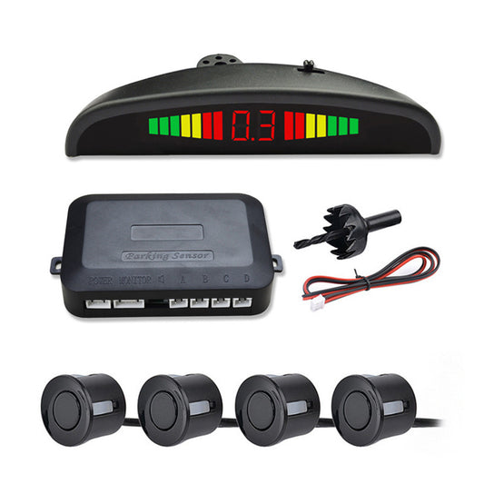 Sensor de Reversa con Alarma Sonora 12V - Monitor Crescent para Vehículos