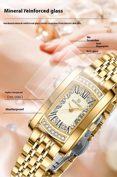 Reloj de Pulsera Cuarzo Mujer Resistente al Agua - Lujo Asequible - Image 18