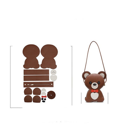 Bolsa Tejida Artesanal Mini Osito - DIY Hecha a Mano - Image 6
