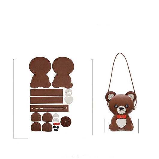 Bolsa Tejida Artesanal Mini Osito - DIY Hecha a Mano - Image 6