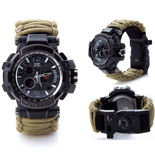 Reloj Deportivo Multifunción Resistente al Agua para Aventuras al Aire Libre - Image 28