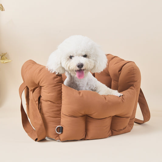 Asiento de Seguridad Portátil para Mascotas - Transportín Versátil para Auto - Image 2