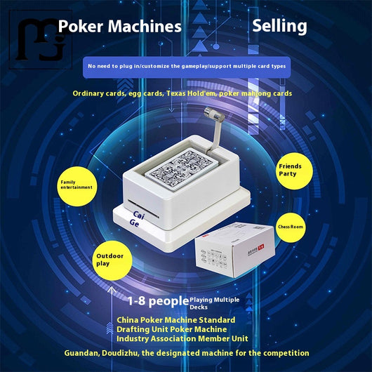Dispensador Automático de Cartas Póker Generación 4 - Huevo Inteligente para Juegos de Azar