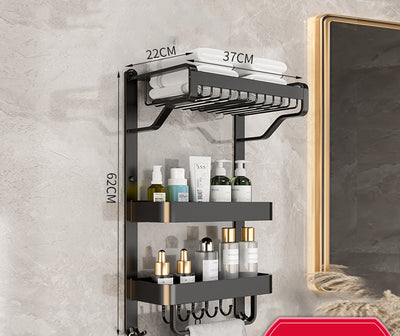 Organizador de Baño Mural Multicapa sin Perforaciones - Image 15