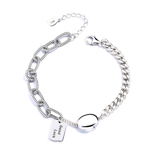 Pulsera Tejida de Temperamento - Joyería Versátil y Elegante
