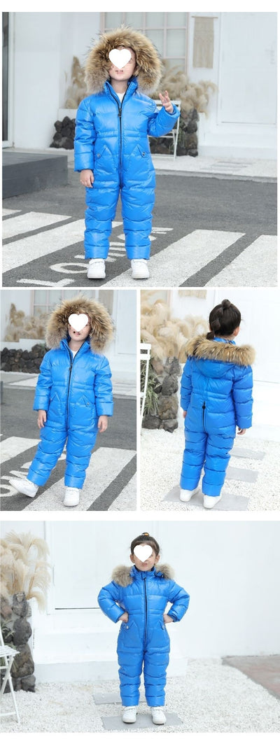 Overol Acolchado de Plumón para Niños Invierno - Image 20
